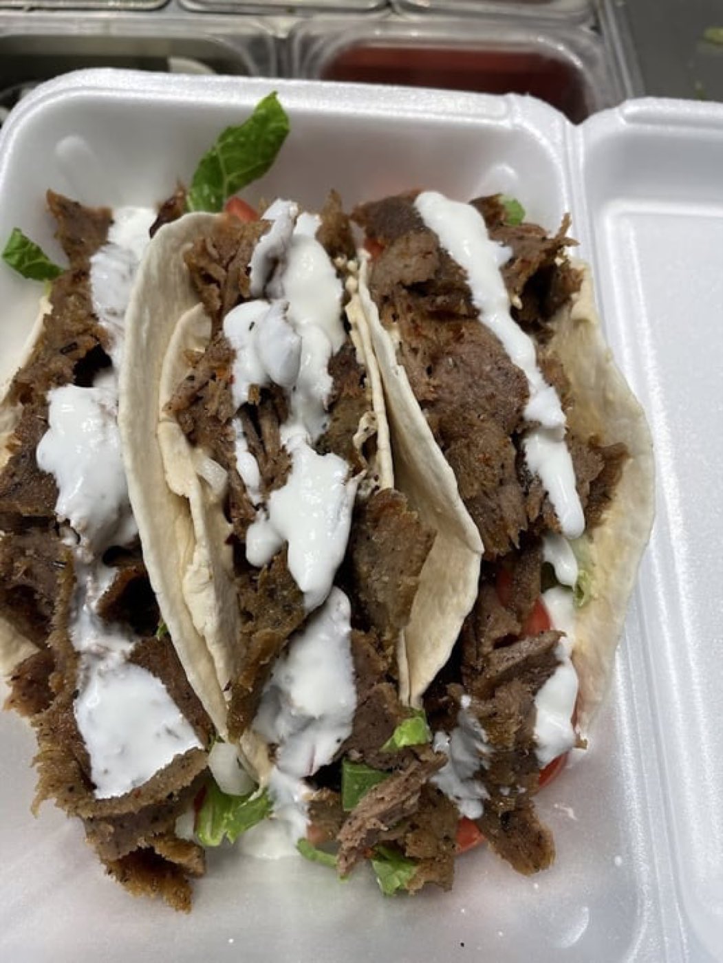 Beef and Lamb Gyro Tacos